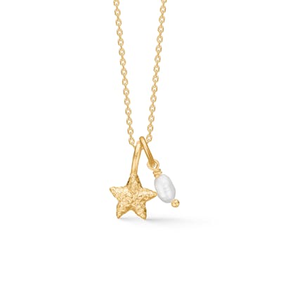 Studio Z — Starfish Lustre Pearl Necklace Studio Z Starfish Lustre Pearl Necklace — Collier