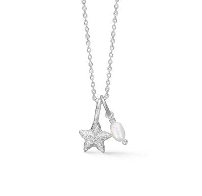 Studio Z — Starfish Lustre Pearl Necklace Studio Z Starfish Lustre Pearl Necklace — Collier