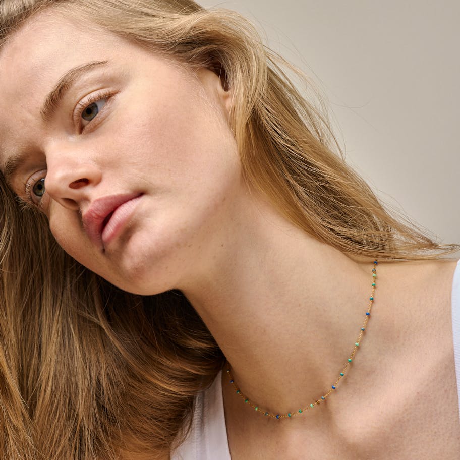 Enamel Copenhagen — Lola Necklace Atlantic Enamel Copenhagen Lola Necklace Atlantic — Halskjeder