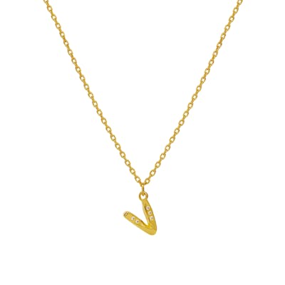 Maanesten — Alphabet Necklace V Maanesten Alphabet Necklace V — Necklace