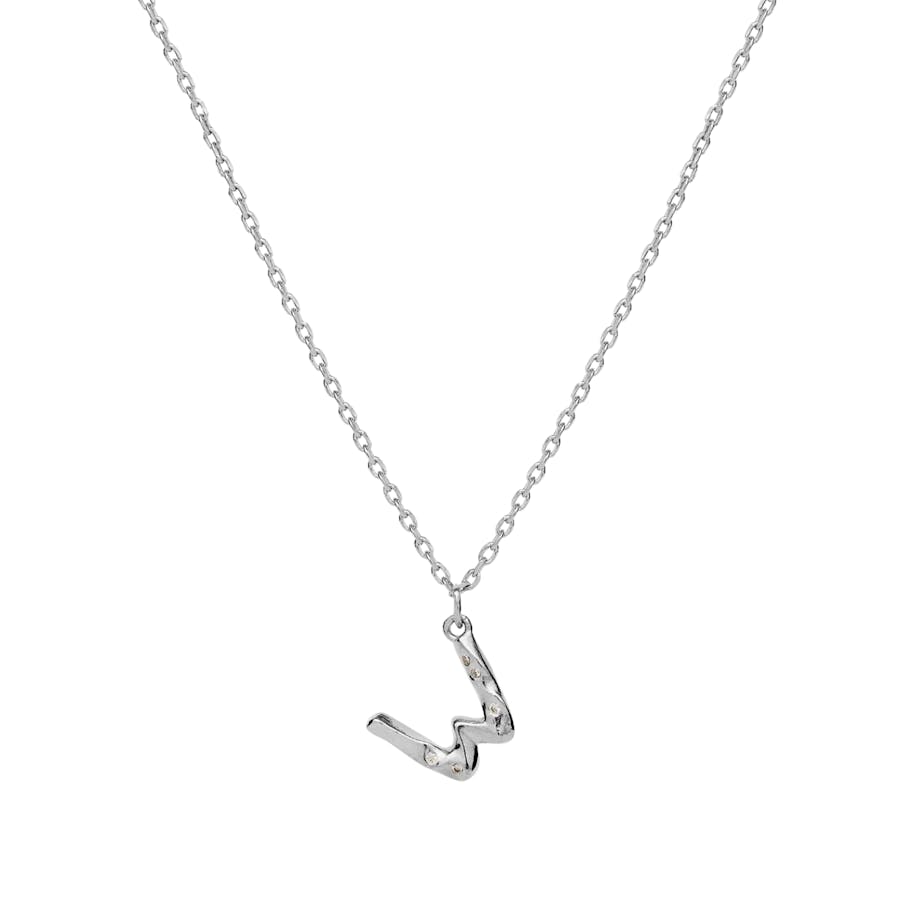 Maanesten — Alphabet Necklace W Maanesten Alphabet Necklace W — Halsband