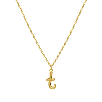 Maanesten — Alphabet Necklace T Maanesten Alphabet Necklace T — Necklace
