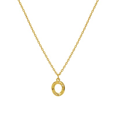 Maanesten — Alphabet Necklace O Maanesten Alphabet Necklace O — Necklace