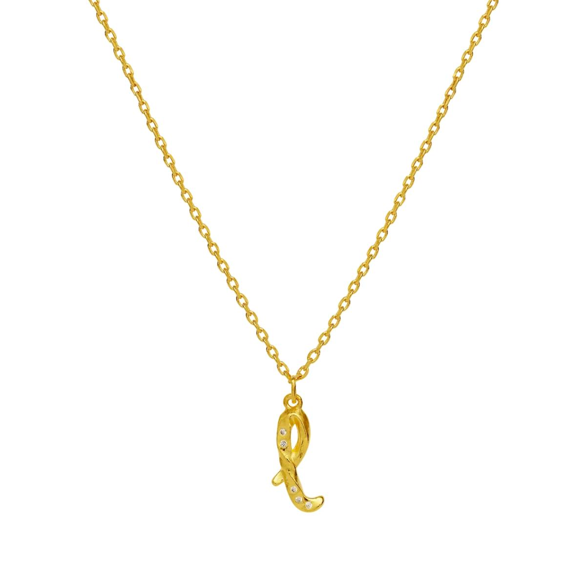 Maanesten — Alphabet Necklace L Maanesten Alphabet Necklace L — Naszyjnik