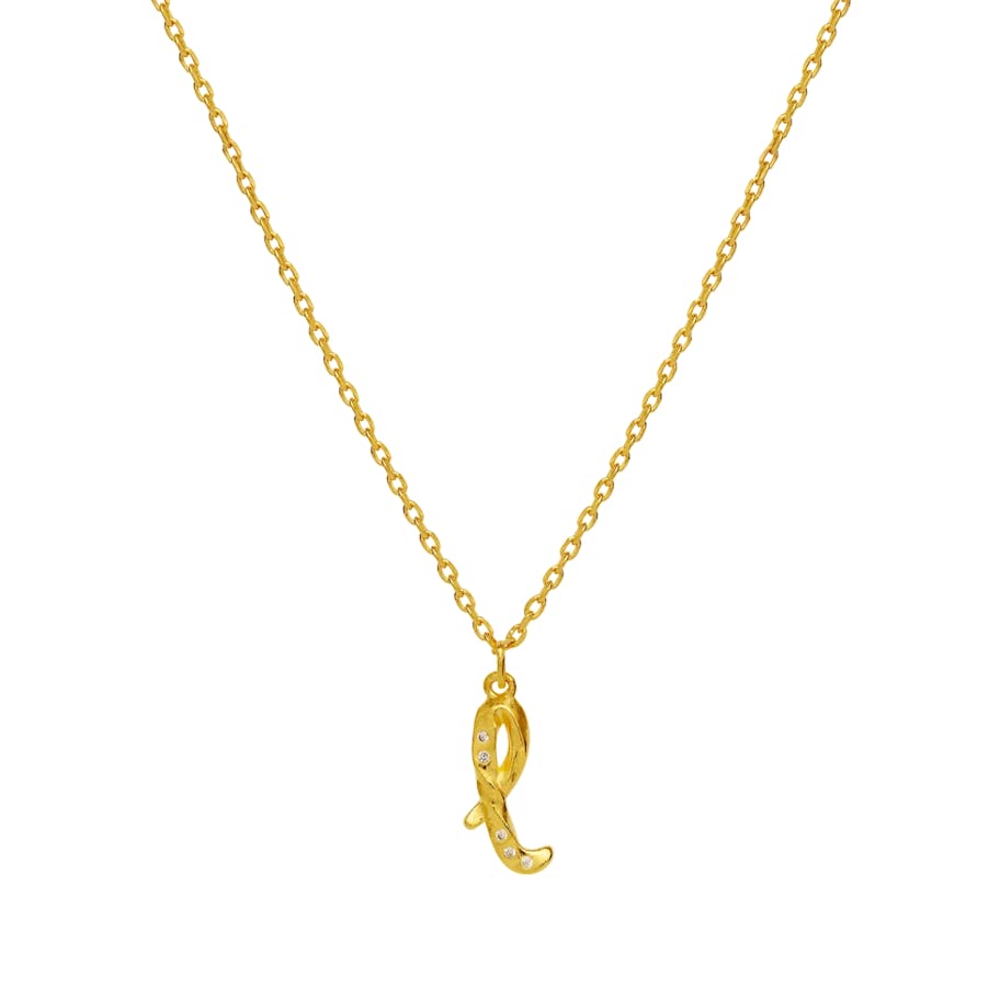 Maanesten — Alphabet Necklace L Maanesten Alphabet Necklace L — Naszyjnik