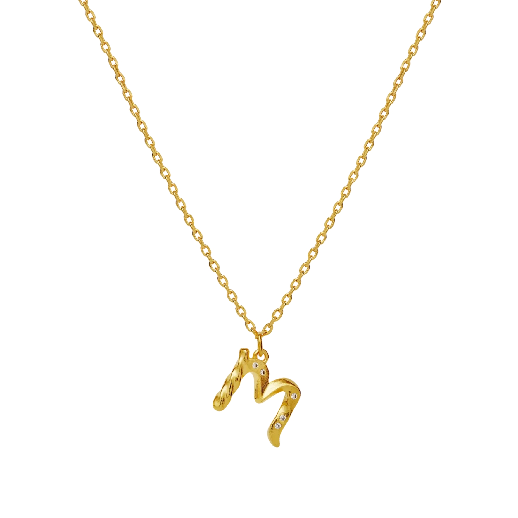 Maanesten Alphabet Necklace M — Náhrdelník