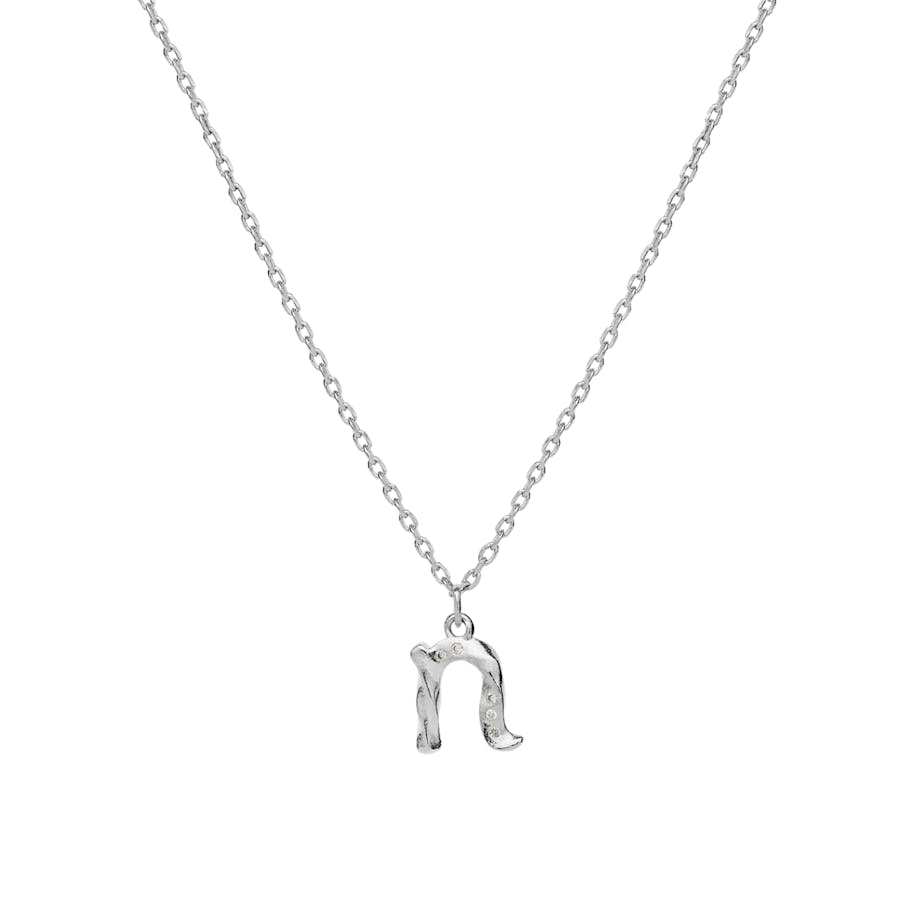 Maanesten — Alphabet Necklace N Maanesten Alphabet Necklace N — Naszyjnik