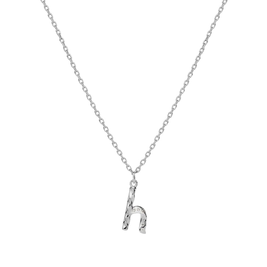 Maanesten — Alphabet Necklace H Maanesten Alphabet Necklace H — Kaulakoru
