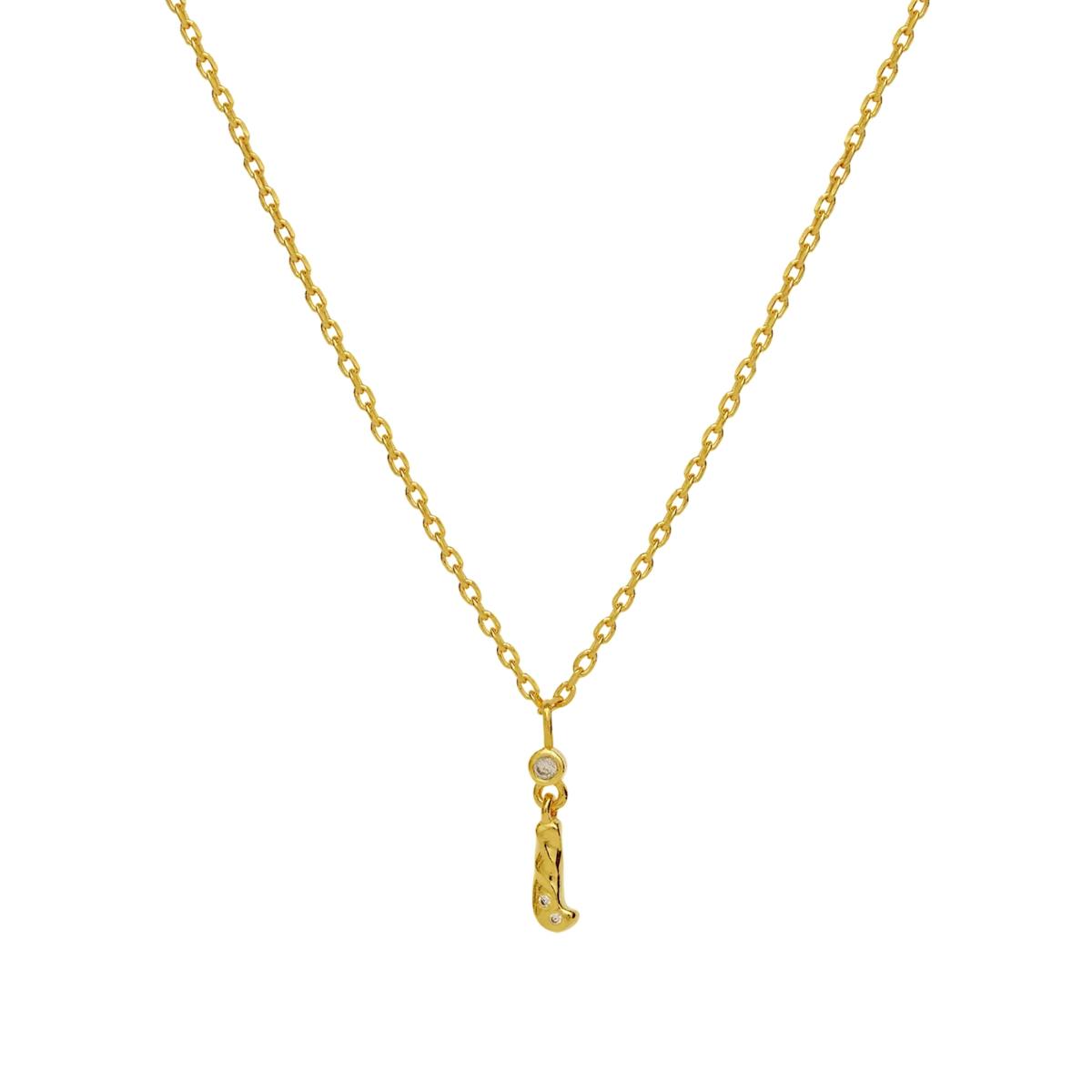 Maanesten — Alphabet Necklace I Maanesten Alphabet Necklace I — Collier