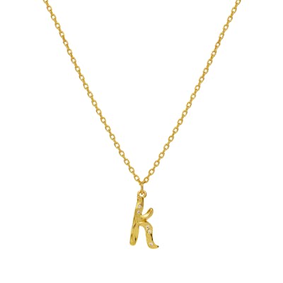 Maanesten — Alphabet Necklace K Maanesten Alphabet Necklace K — Necklace