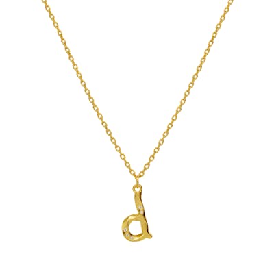 Maanesten — Alphabet Necklace D Maanesten Alphabet Necklace D — Necklace