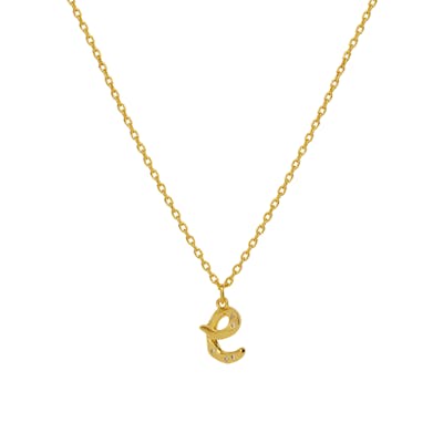 Maanesten — Alphabet Necklace E Maanesten Alphabet Necklace E — Necklace