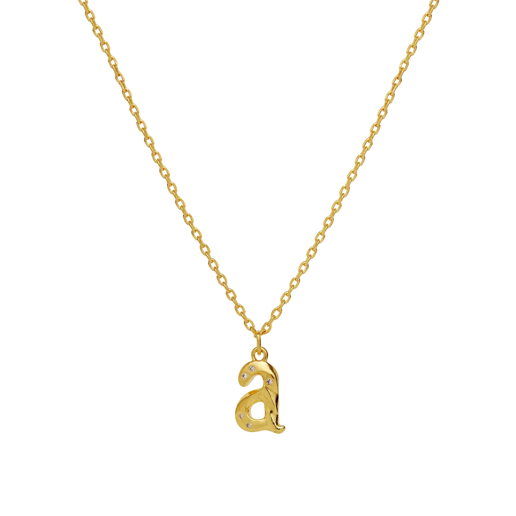 Maanesten Alphabet Necklace A — Náhrdelník