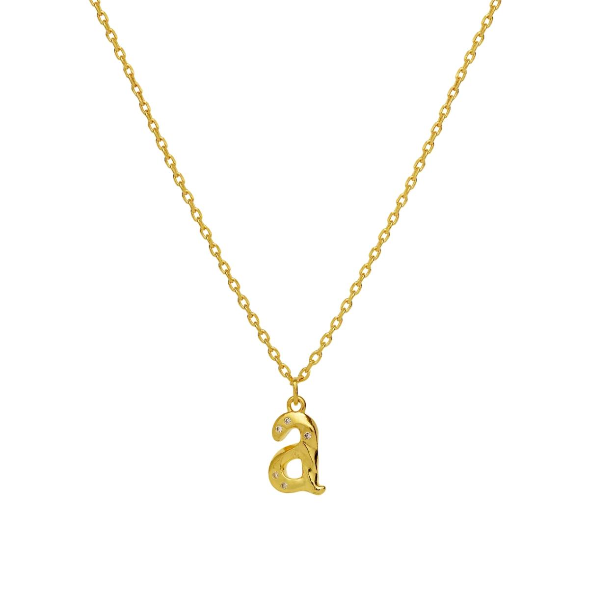 Maanesten — Alphabet Necklace A Maanesten Alphabet Necklace A — Halskæde