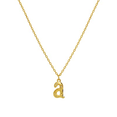 Maanesten — Alphabet Necklace A Maanesten Alphabet Necklace A — Necklace
