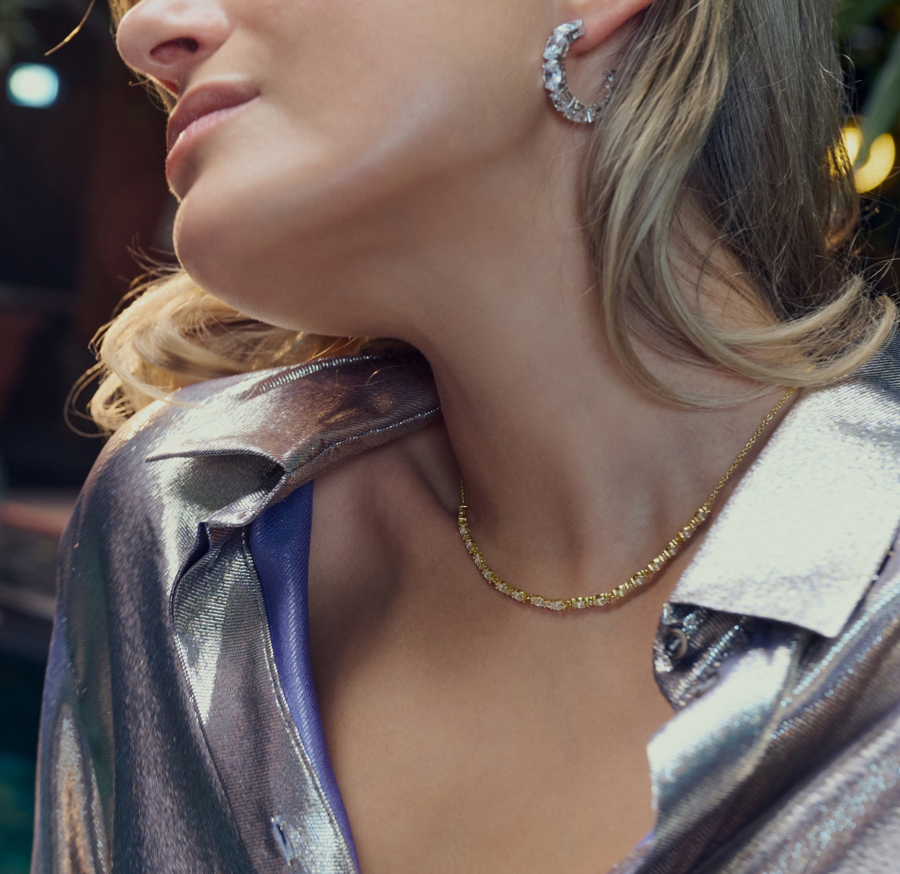 Sif Jakobs Jewellery Ellerra Ovale Necklace — Náhrdelník