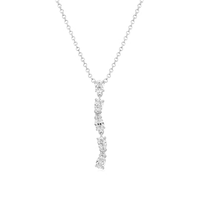 Sif Jakobs Jewellery — Ellerra Ovale Lungo Necklace Sif Jakobs Jewellery Ellerra Ovale Lungo Necklace — Halsketting
