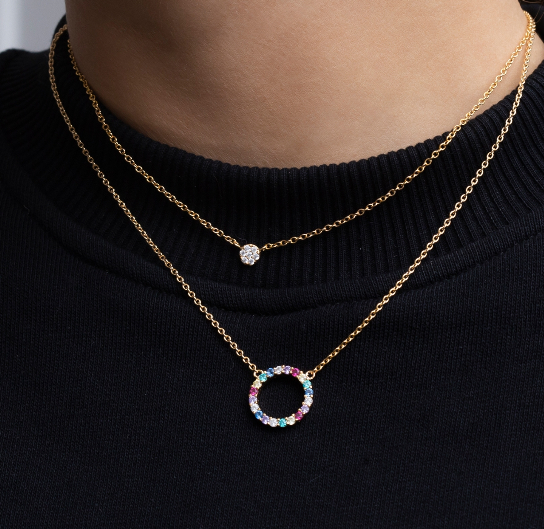 Sif Jakobs Jewellery Biella Grande Color Necklace — Naszyjnik