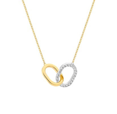 Sif Jakobs Jewellery — Capizzi Due Piccolo Mixed Necklace Sif Jakobs Jewellery Capizzi Due Piccolo Mixed Necklace — Halskette