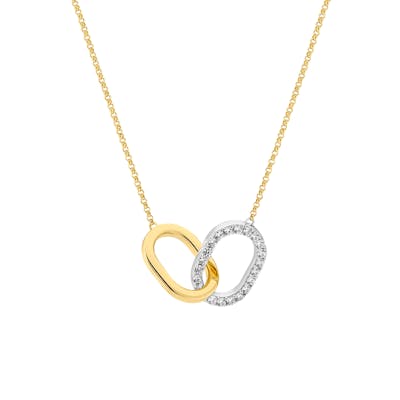 Sif Jakobs Jewellery — Capizzi Due Piccolo Mixed Necklace Sif Jakobs Jewellery Capizzi Due Piccolo Mixed Necklace — Halskæde
