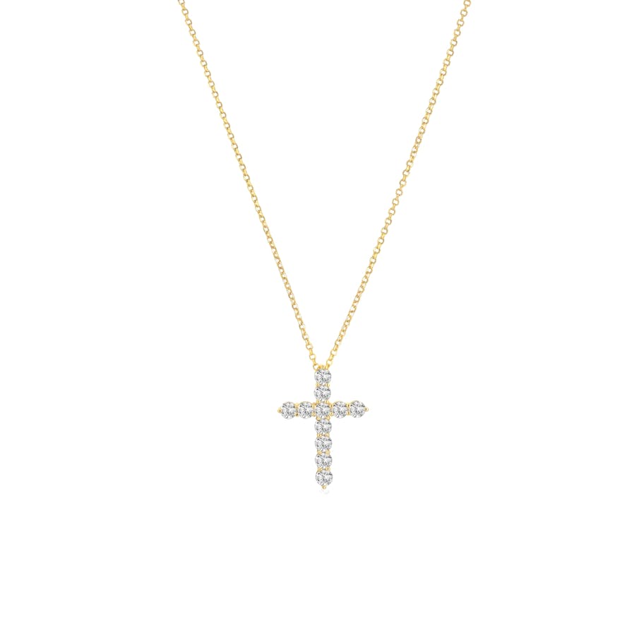 Sif Jakobs Jewellery — Belluno Croce Necklace Sif Jakobs Jewellery Belluno Croce Necklace — Halskæde