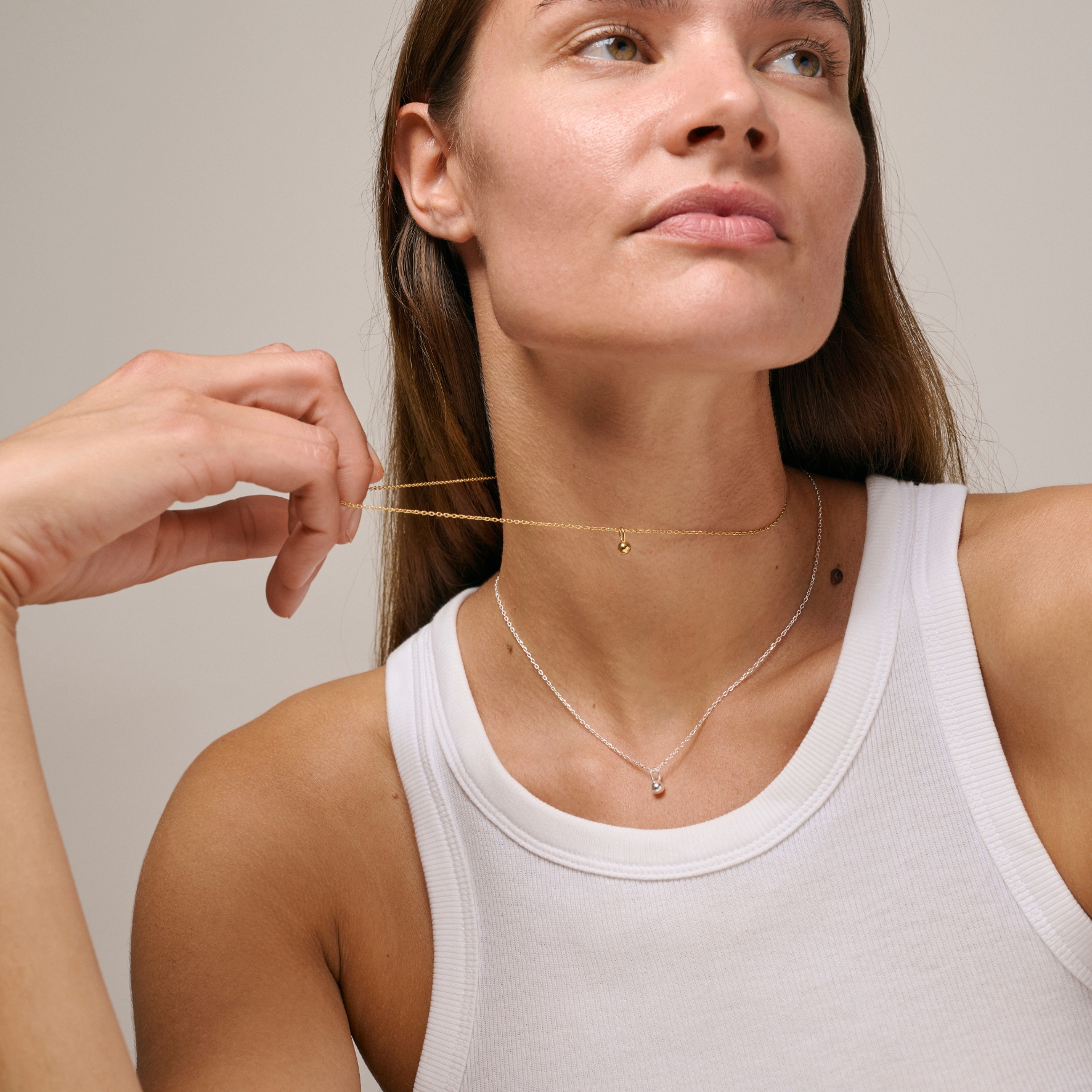 Enamel Copenhagen Balloon Necklace — Halsketting