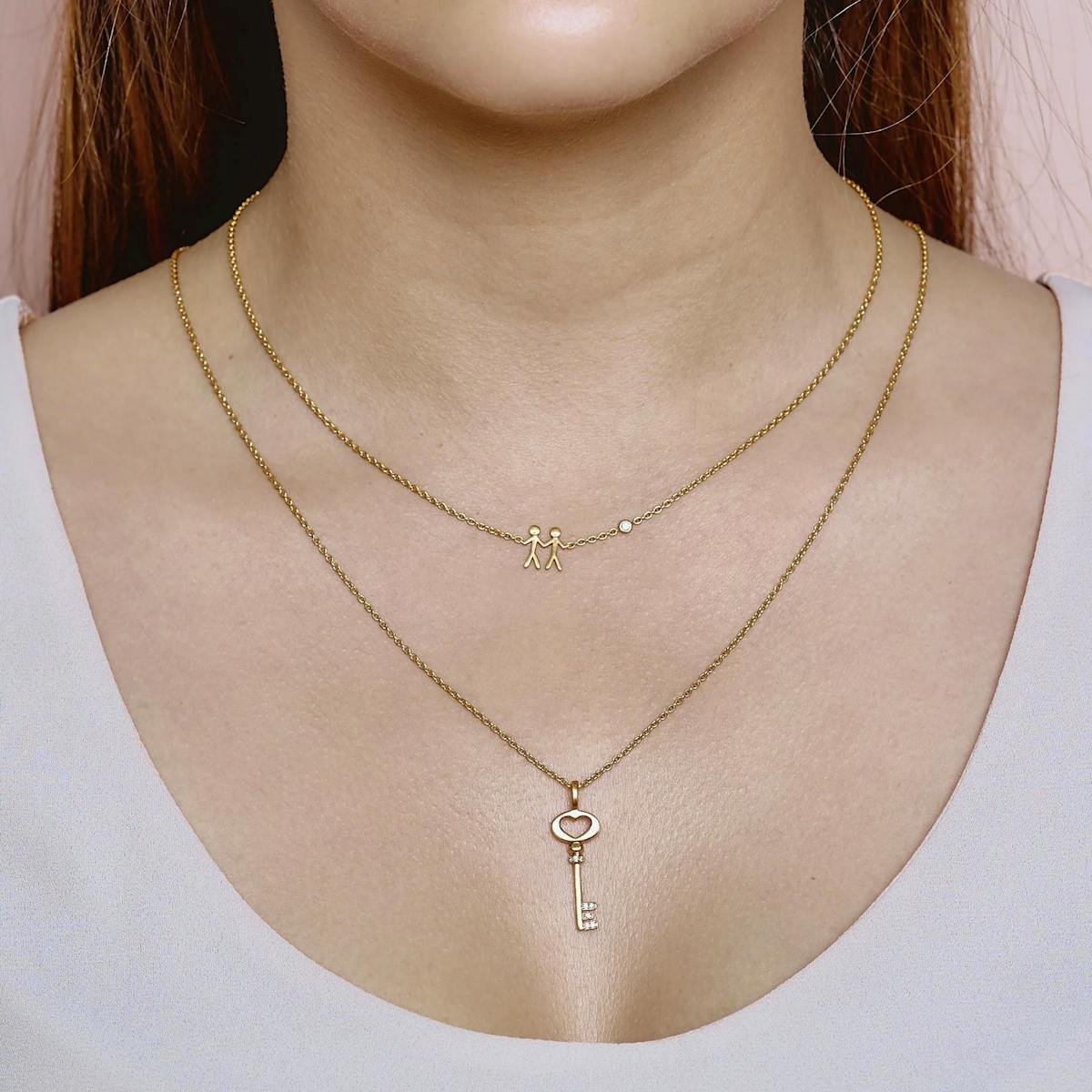 byBiehl — Together My Love 2 Necklace byBiehl Together My Love 2 Necklace — Collier