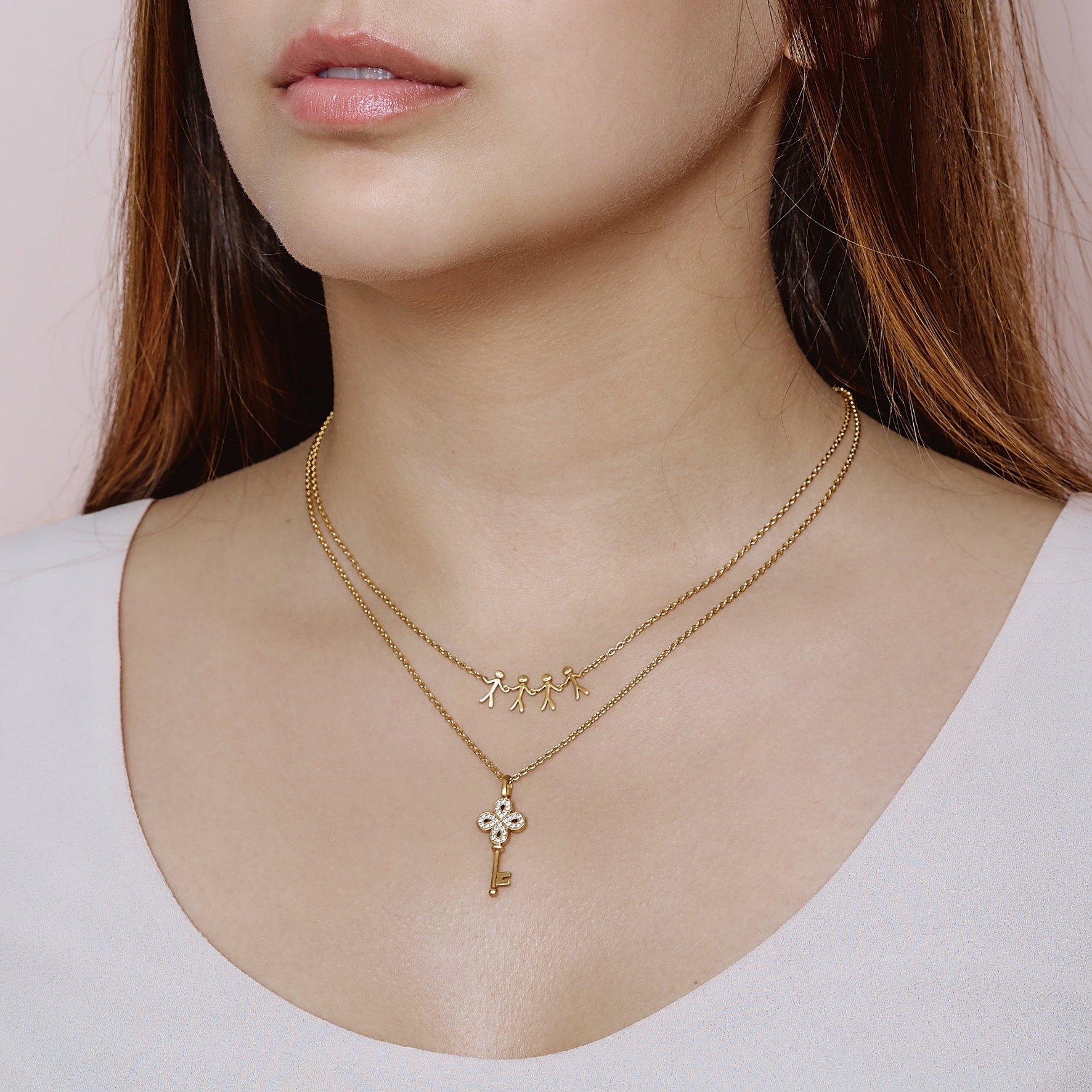 byBiehl Together Family 4 Necklace — Halsband