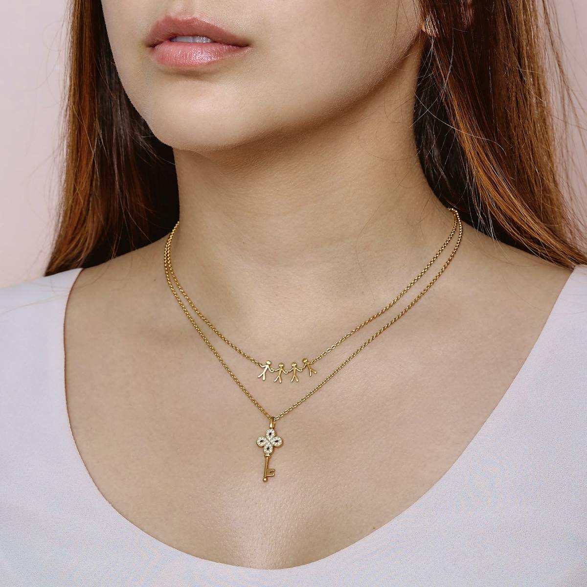 byBiehl — Together Family 4 Necklace byBiehl Together Family 4 Necklace — Collier