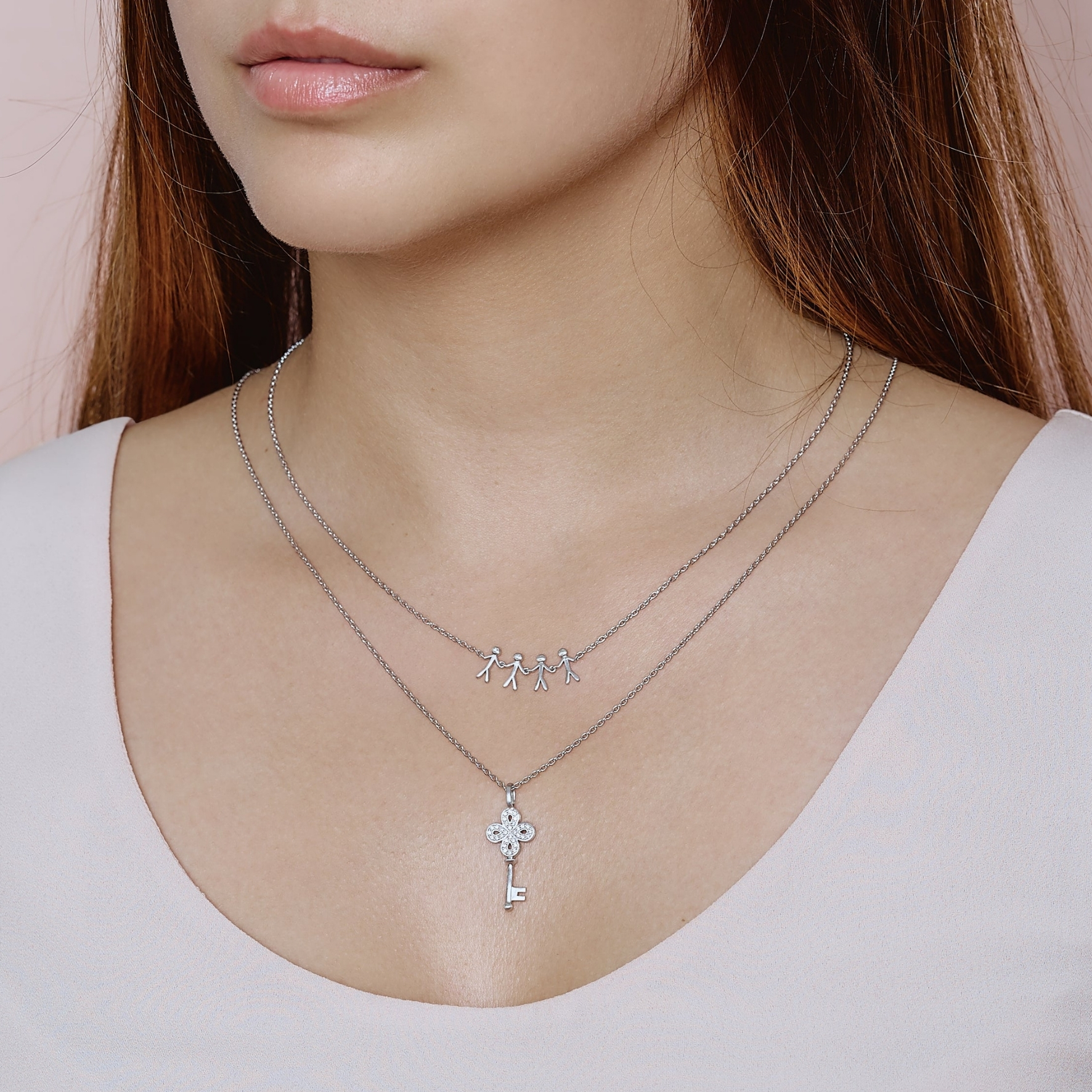 byBiehl Together Family 4 Necklace — Halskæde