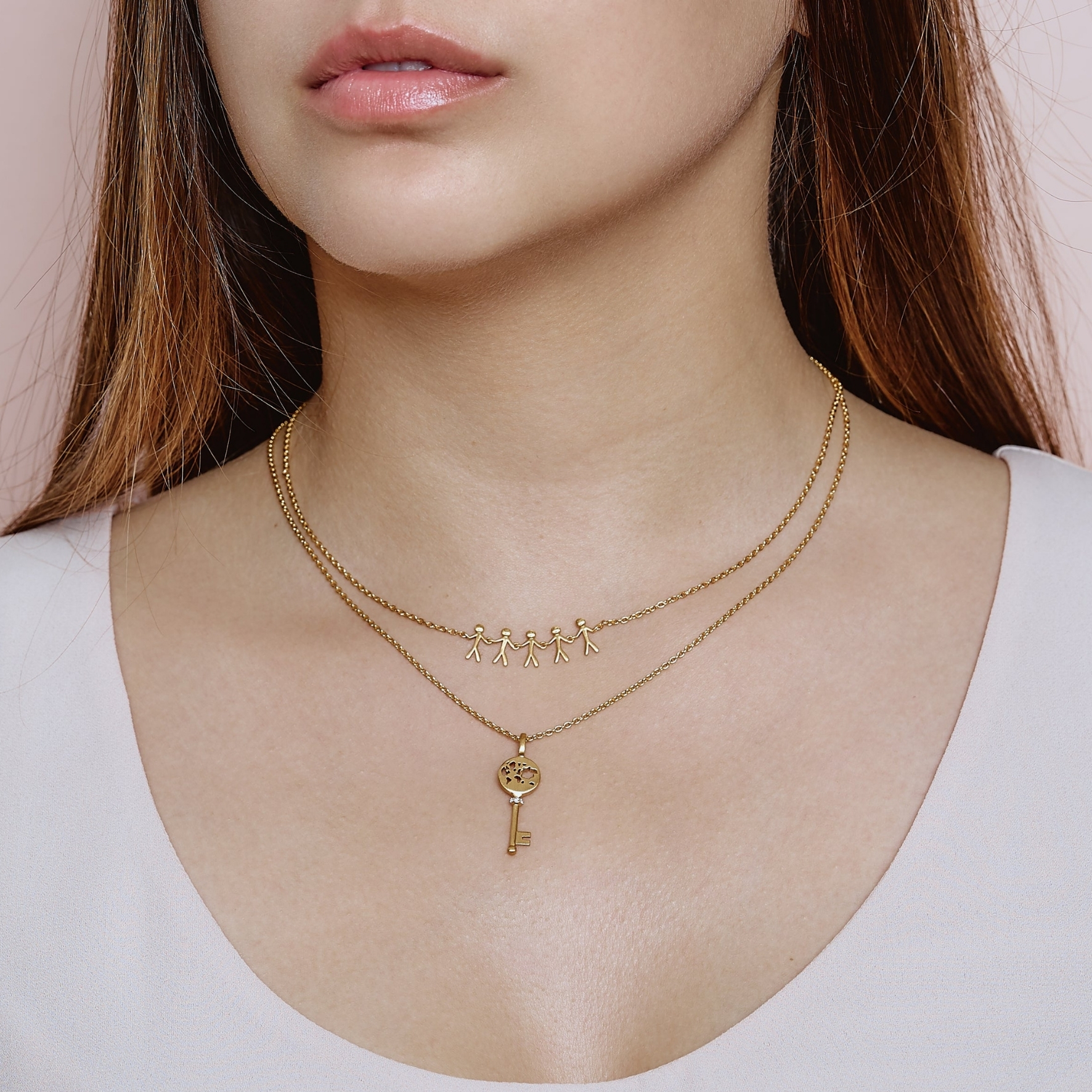 byBiehl Together Family 5 Necklace — Halskæde