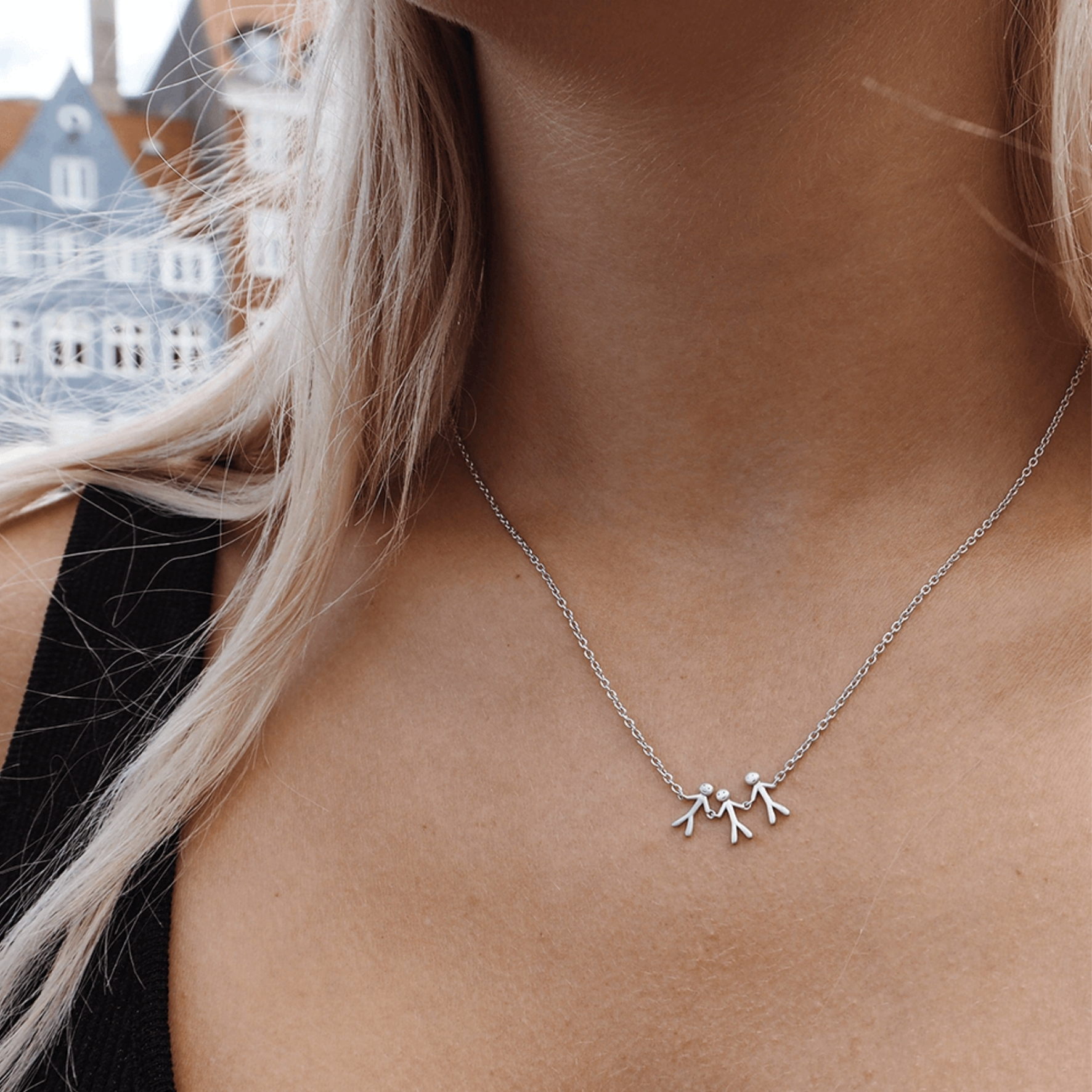 byBiehl Together Family 3 Necklace — Halsband