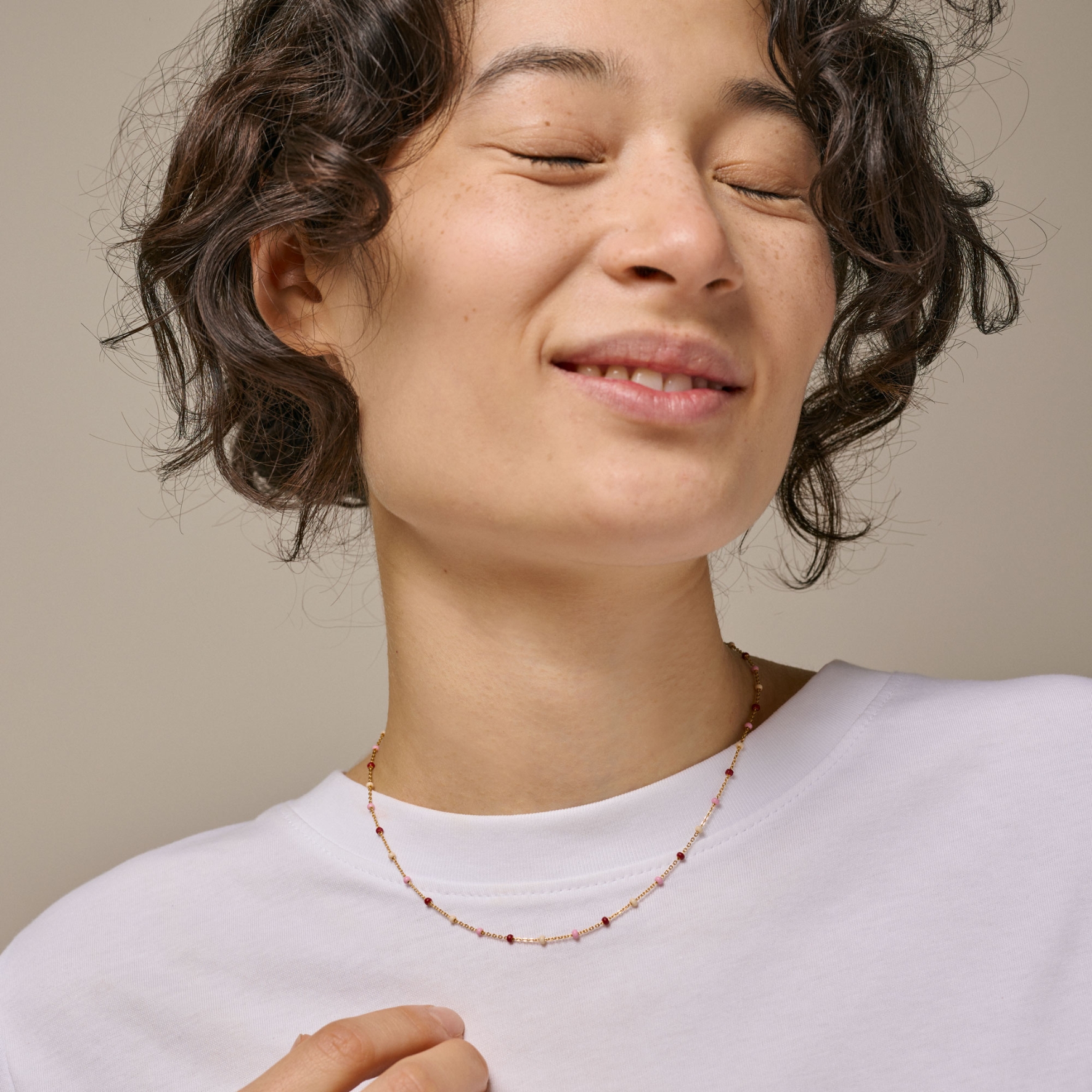 Enamel Copenhagen Lola Necklace Rosie — Collier