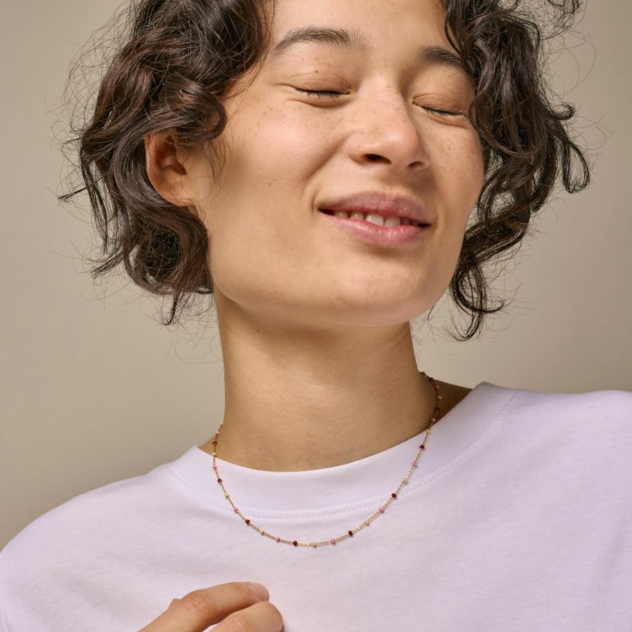 Enamel Copenhagen — Lola Necklace Rosie Enamel Copenhagen Lola Necklace Rosie — Halskjeder