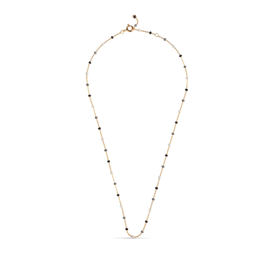 Enamel Copenhagen — Lola Necklace Salt'n'Pepper Enamel Copenhagen Lola Necklace Salt'n'Pepper — Halskjeder