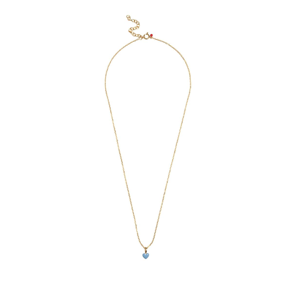 Enamel Copenhagen — Amore Necklace Steel Blue Enamel Copenhagen Amore Necklace Steel Blue — Collier