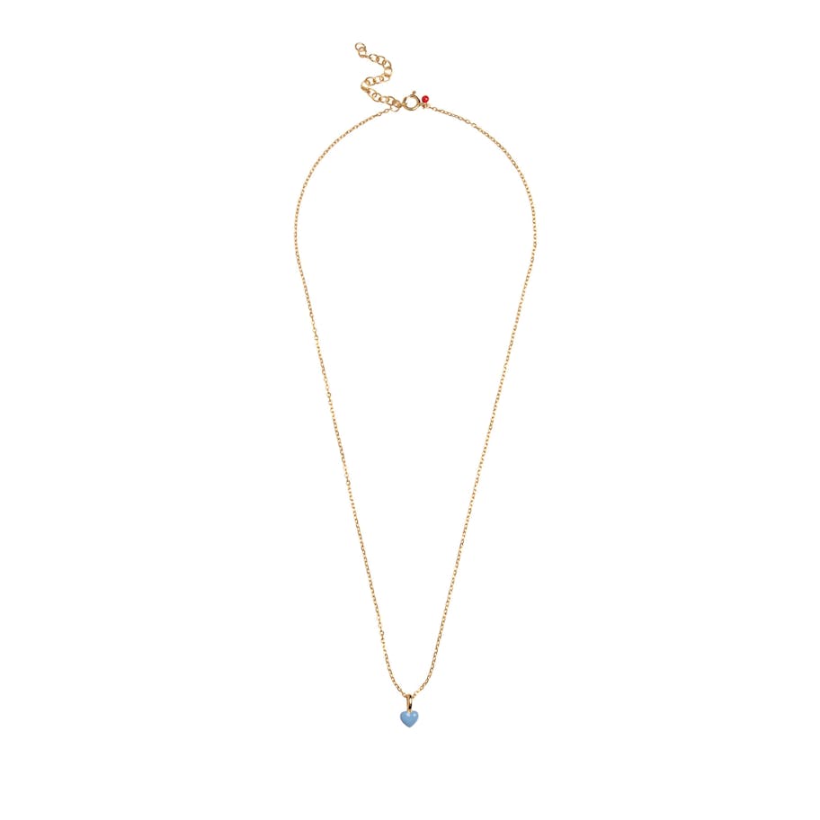 Enamel Copenhagen — Amore Necklace Steel Blue Enamel Copenhagen Amore Necklace Steel Blue — Halsband