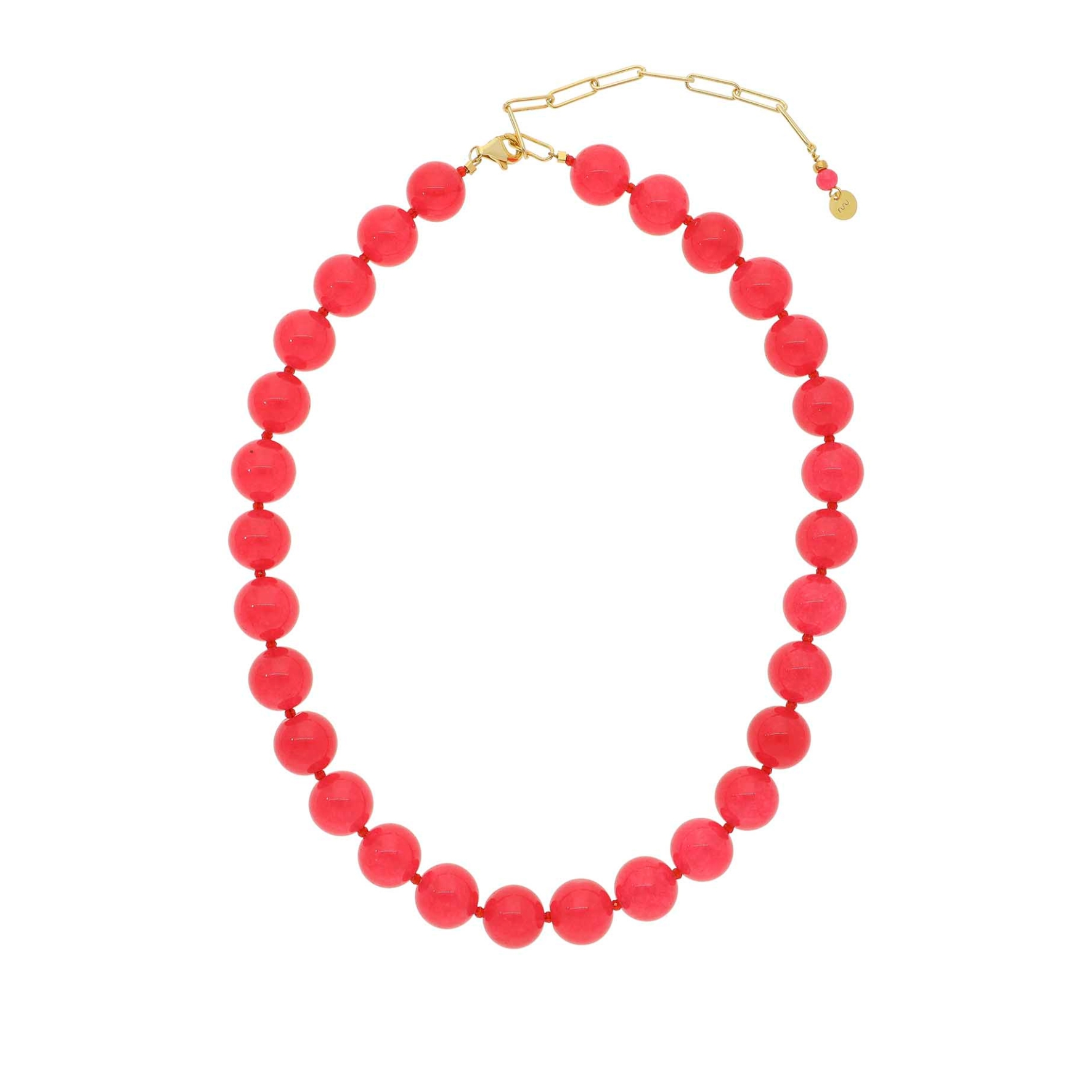 Nuni Copenhagen Jasmin Necklace Coral — Collier