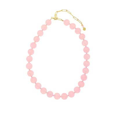 Nuni Copenhagen — Jasmin Necklace Light Pink Nuni Copenhagen Jasmin Necklace Light Pink — Naszyjnik