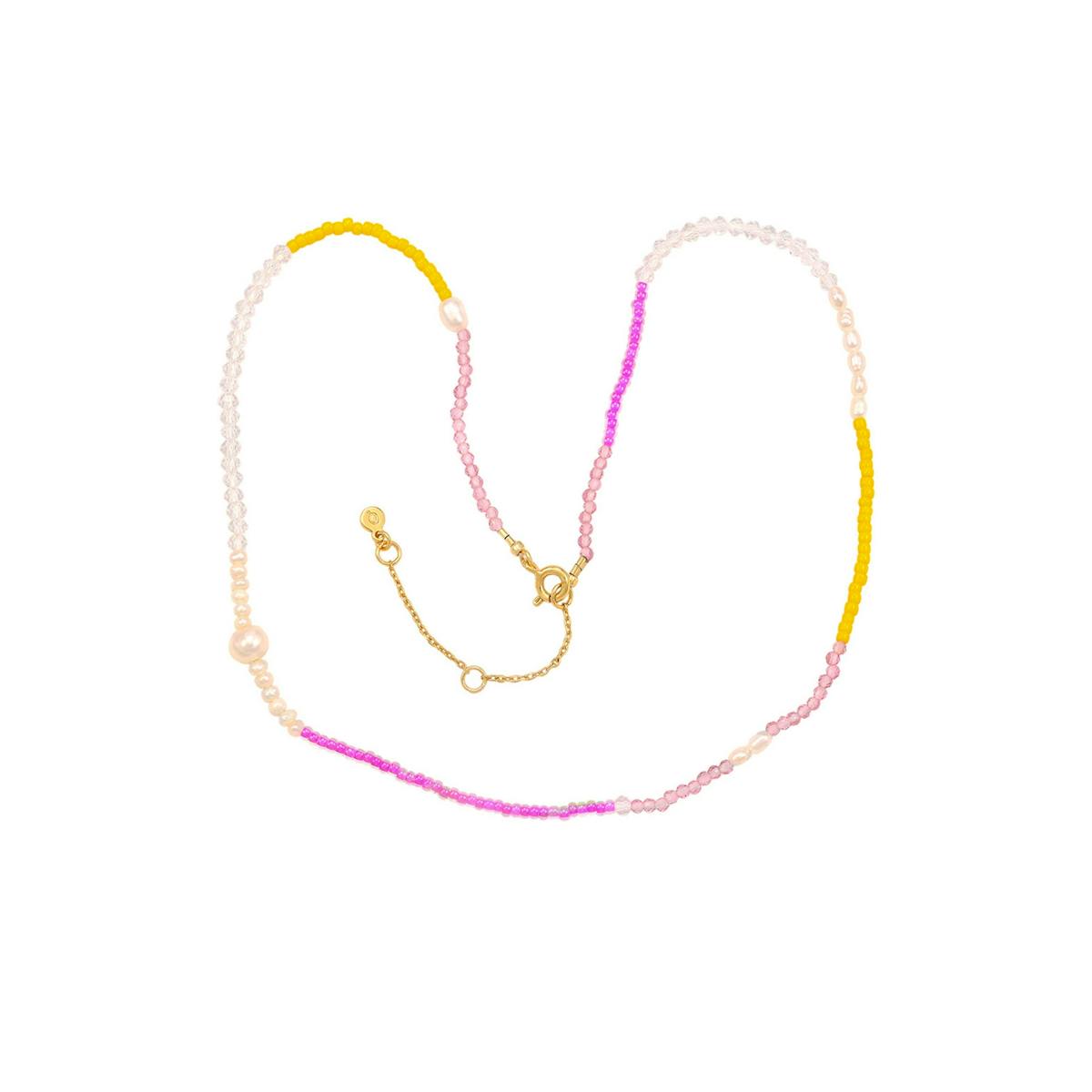 Hultquist Copenhagen — Pink Rainbow Necklace Hultquist Copenhagen Pink Rainbow Necklace — Collier