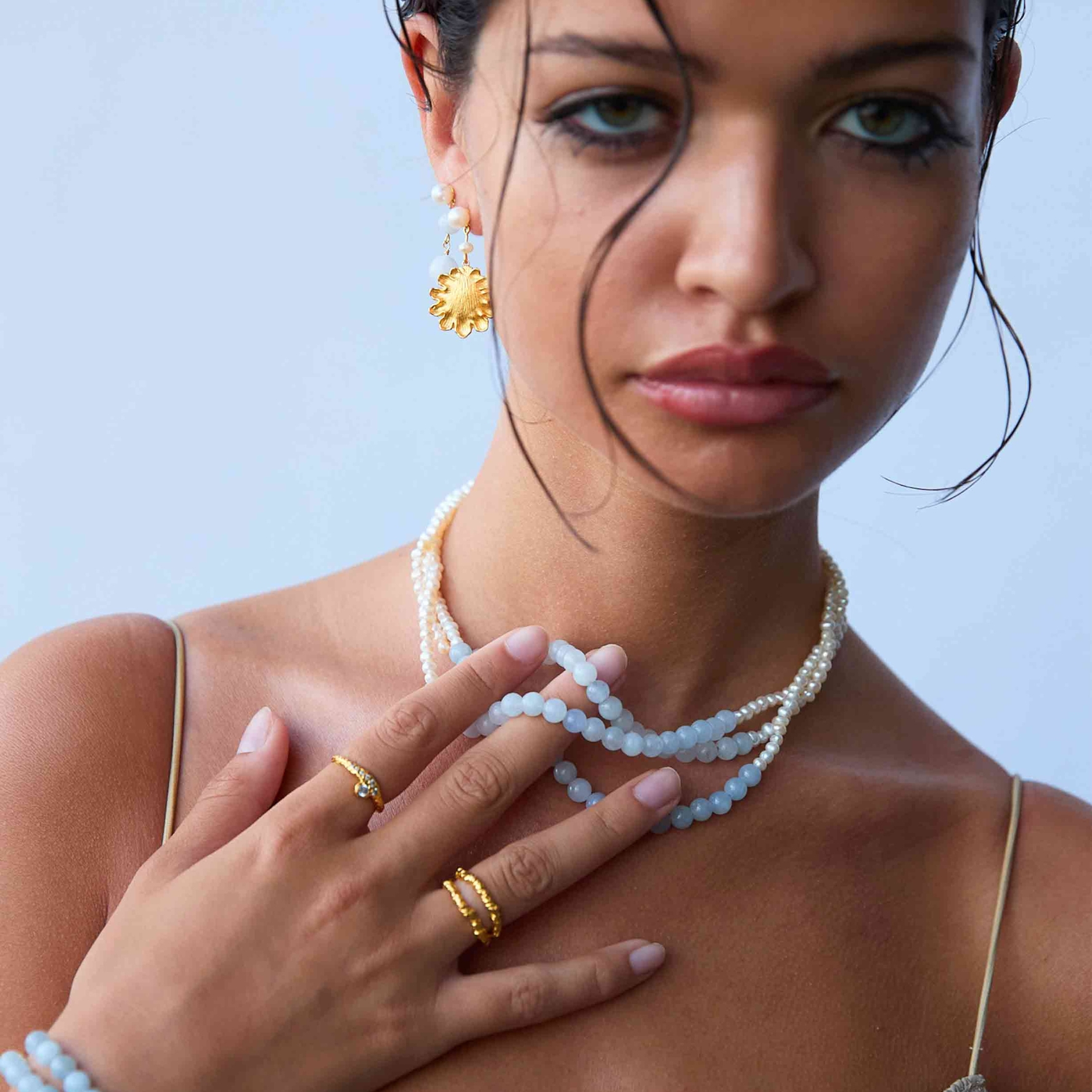 Hultquist Copenhagen Evelyn Pearl Necklace — Naszyjnik