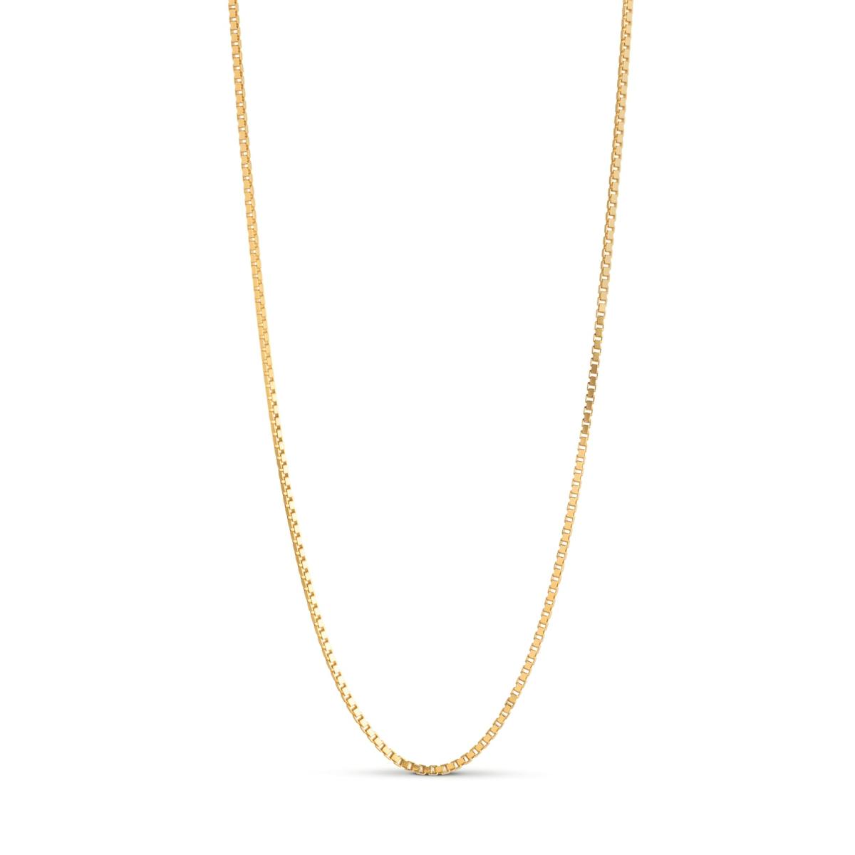 Enamel Copenhagen — Box Chain Necklace 1,45 mm Enamel Copenhagen Box Chain Necklace 1,45 mm — Halsband