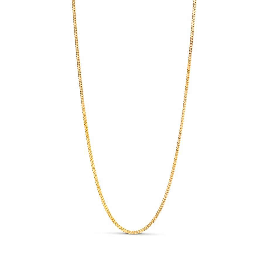Enamel Copenhagen — Curb Chain Necklace - 1,75 mm Enamel Copenhagen Curb Chain Necklace - 1,75 mm — Necklace
