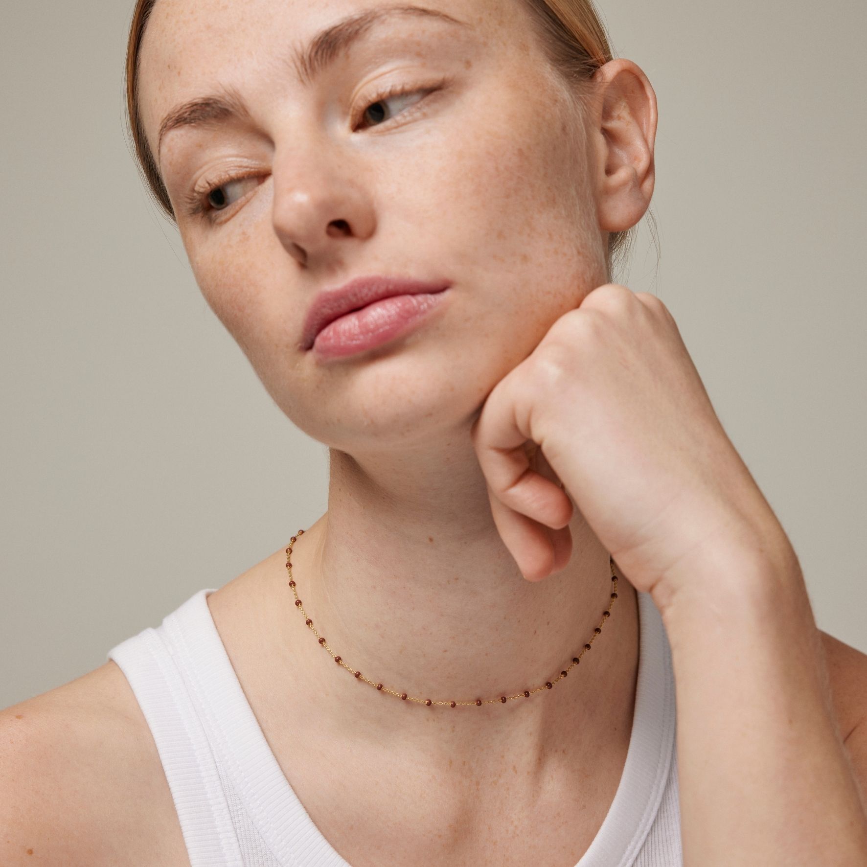 Enamel Copenhagen Lola Copper Necklace — Naszyjnik