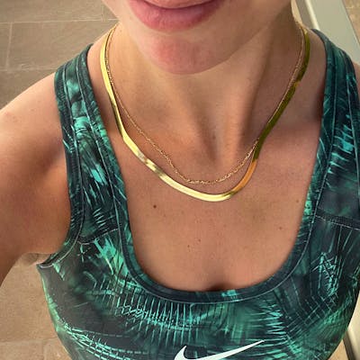 A-Hjort Jewellery — Fie Snake Necklace A-Hjort Jewellery Fie Snake Necklace — Naszyjnik
