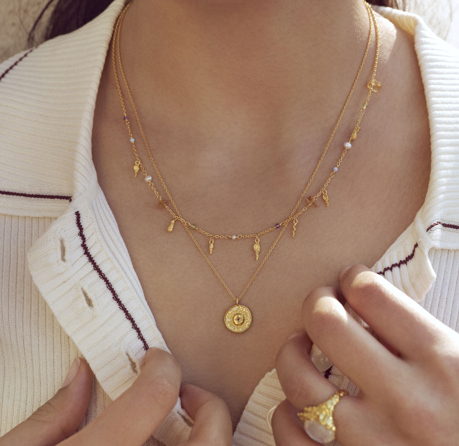 Maanesten Friendship Necklace — Halsketting