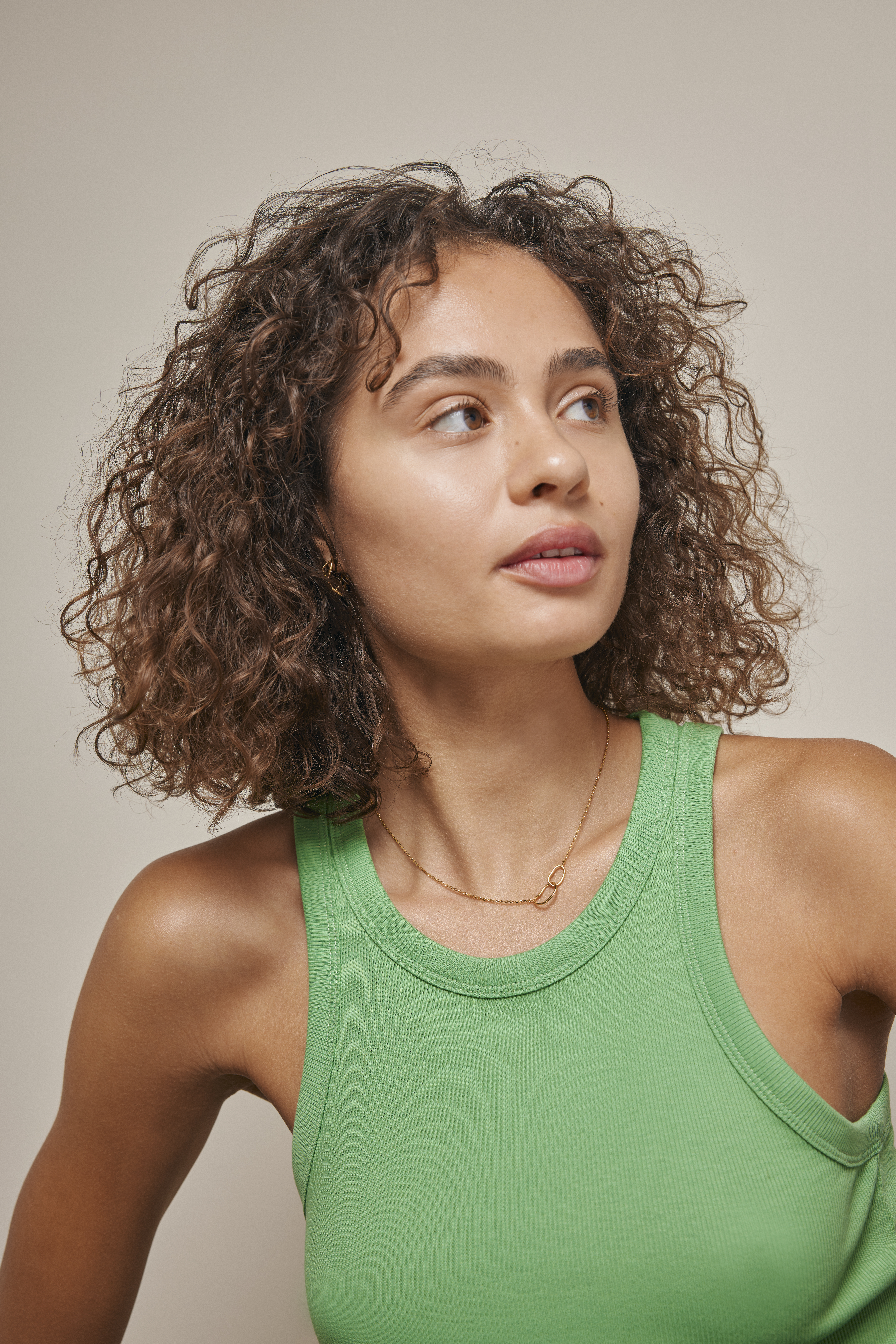 Enamel Copenhagen Organic Double Circle Necklace — Halskæde