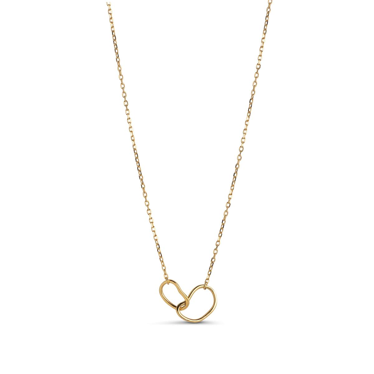 Enamel Copenhagen — Organic Double Circle Necklace Enamel Copenhagen Organic Double Circle Necklace — Halskette