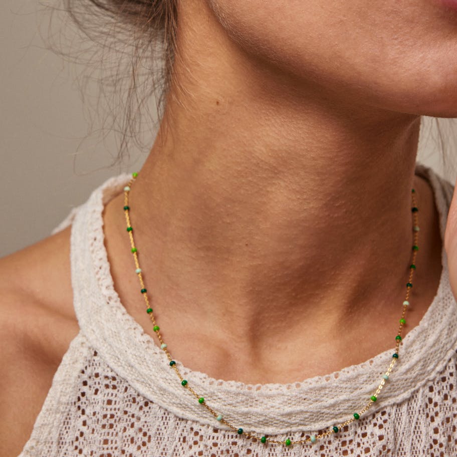 Enamel Copenhagen — Lola Necklace Spring Enamel Copenhagen Lola Necklace Spring — Halsband