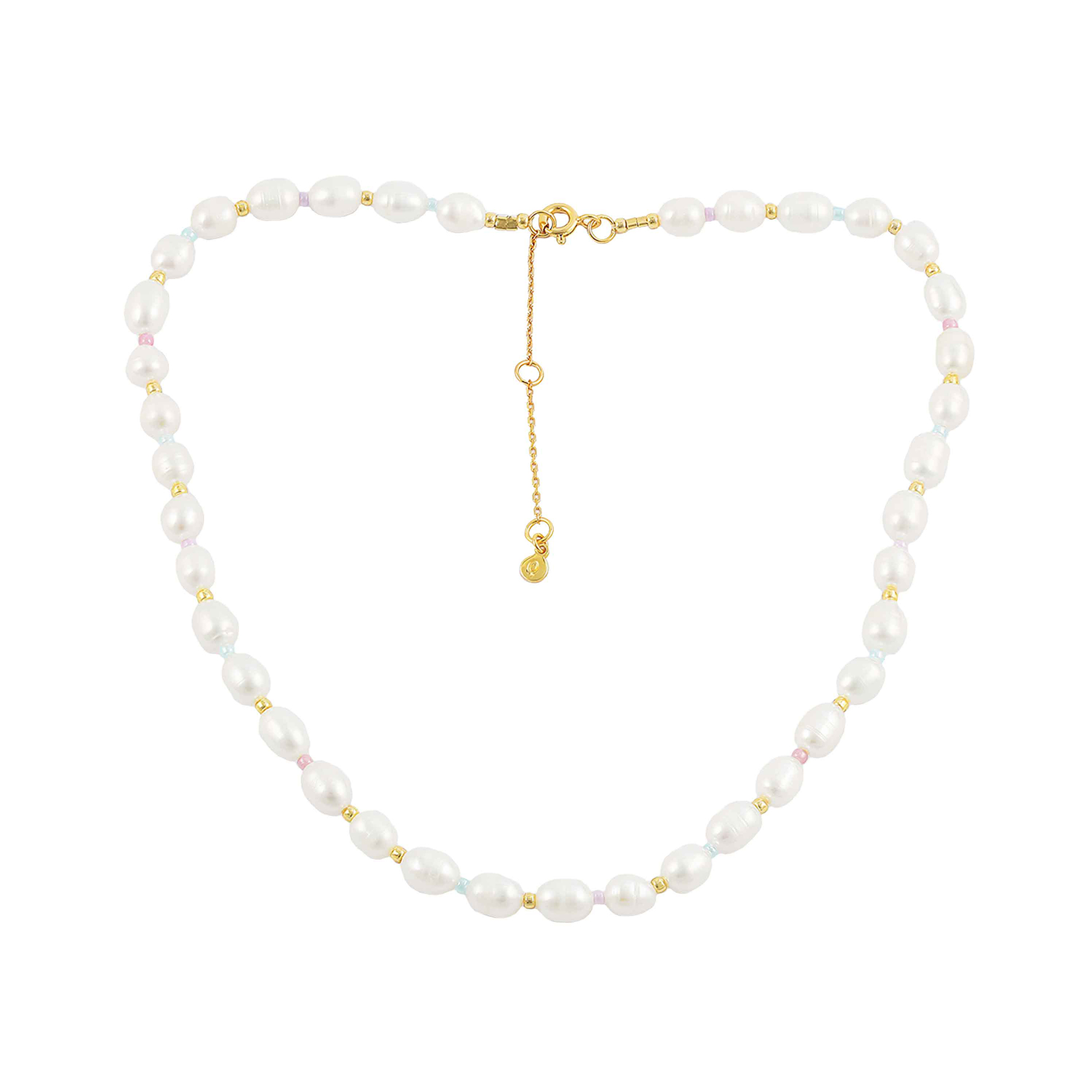 Hultquist Copenhagen Pastel Pearl Necklace — Naszyjnik